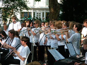 Catholic High School Swing Band