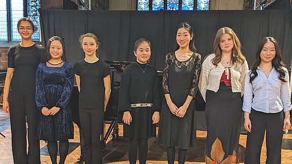 Picture of all prize winners in the Young Musician of the Year Competition 2025